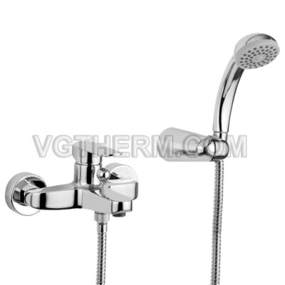 Каталог продукти 8 Стенен смесител за вана с аксесоари Framo - С300