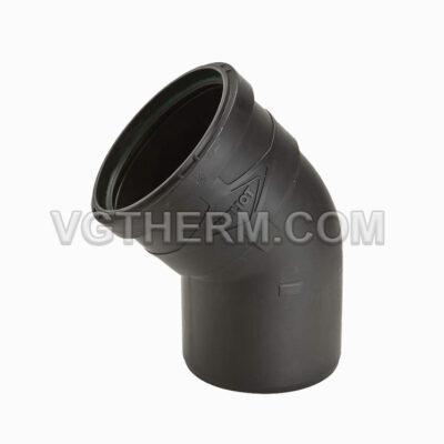 Коляно 45° безшумно