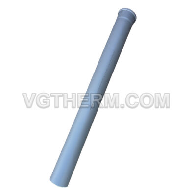 PVC тръба SN2 сива – муфирана
